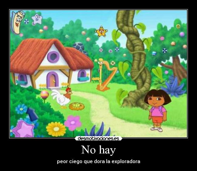 No hay -