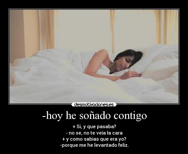 -hoy he soñado contigo - 