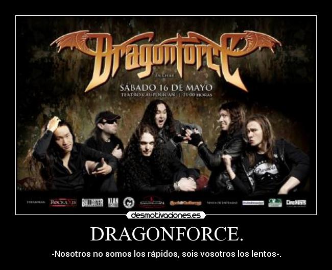 DRAGONFORCE. - 