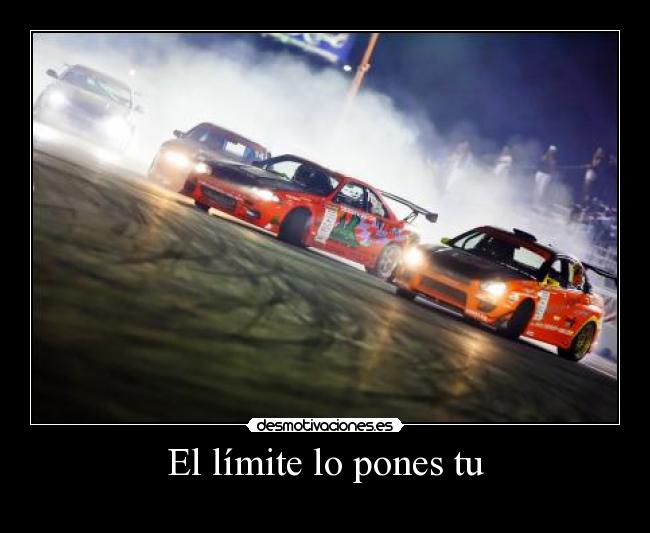 El límite lo pones tu -