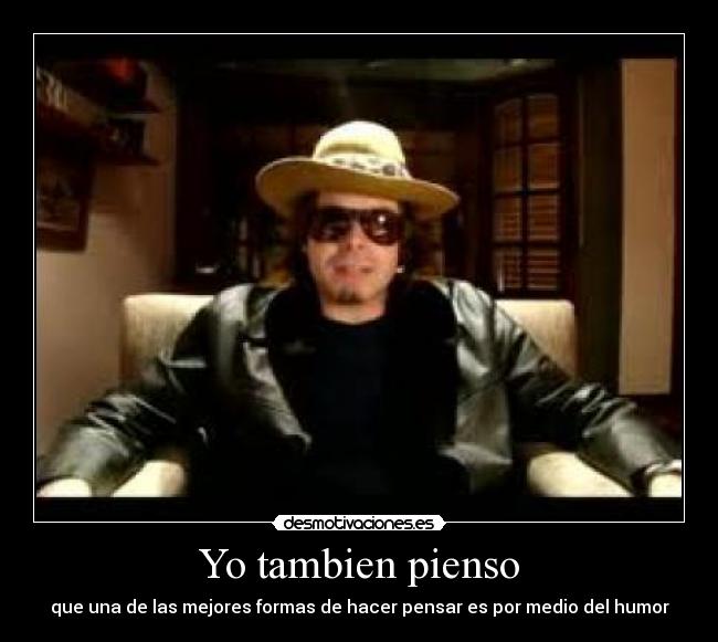 Yo tambien pienso - 