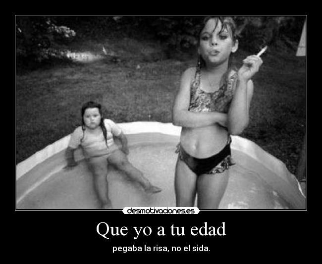 carteles edad desmotivaciones