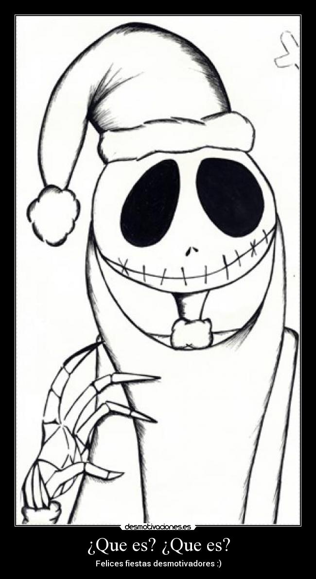 ¿Que es? ¿Que es? - Felices fiestas desmotivadores :)