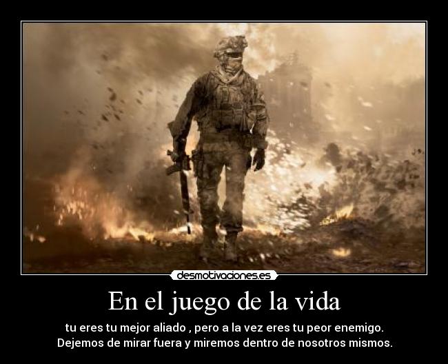 En el juego de la vida -