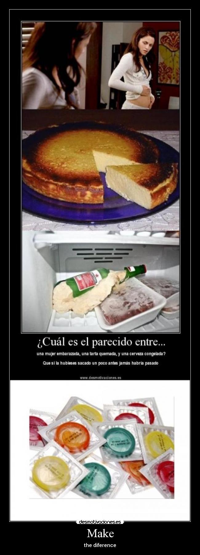 Make - the diference