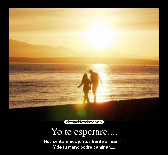 Yo te esperare.... - 