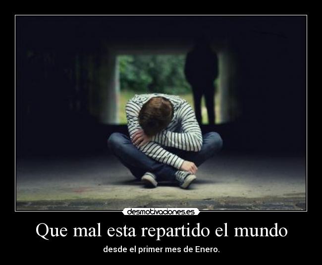 Que mal esta repartido el mundo - 