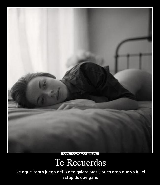 Te Recuerdas -