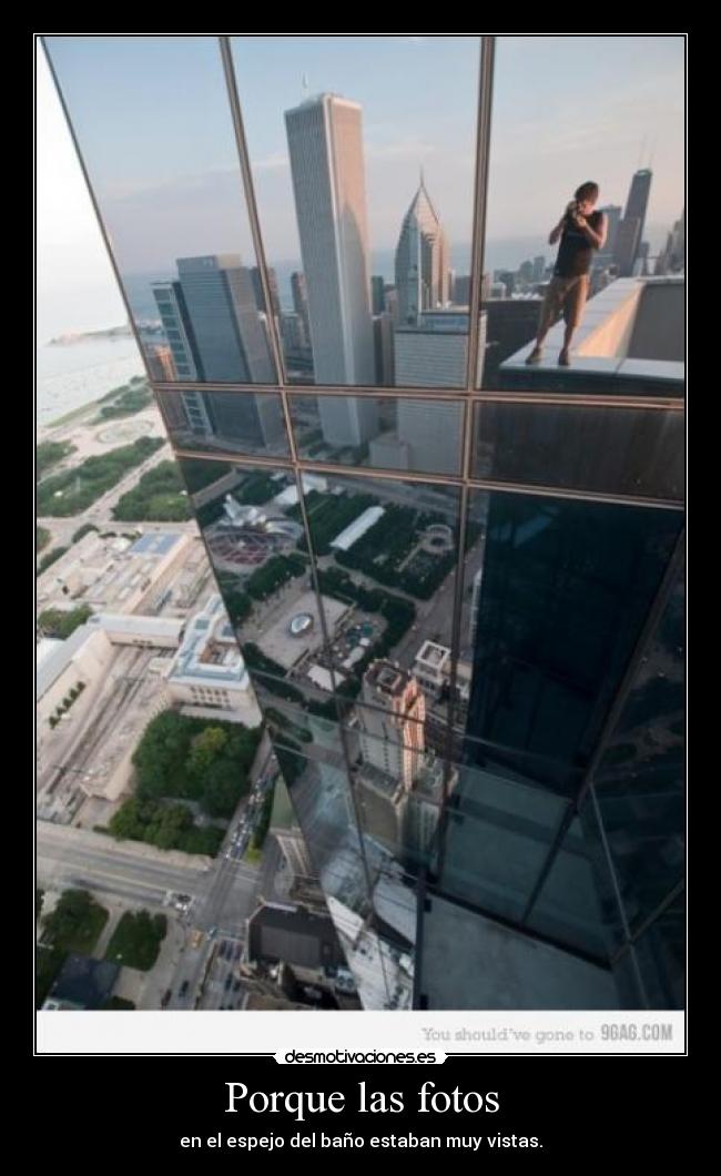 Porque las fotos -