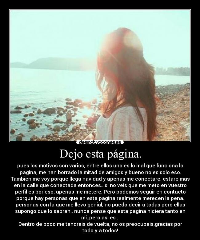 Dejo esta página. -