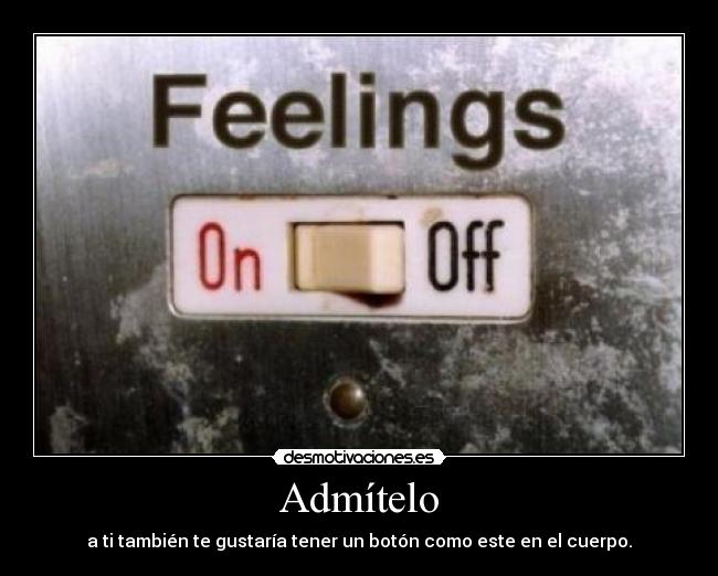 Admítelo - a ti también te gustaría tener un botón como este en el cuerpo.