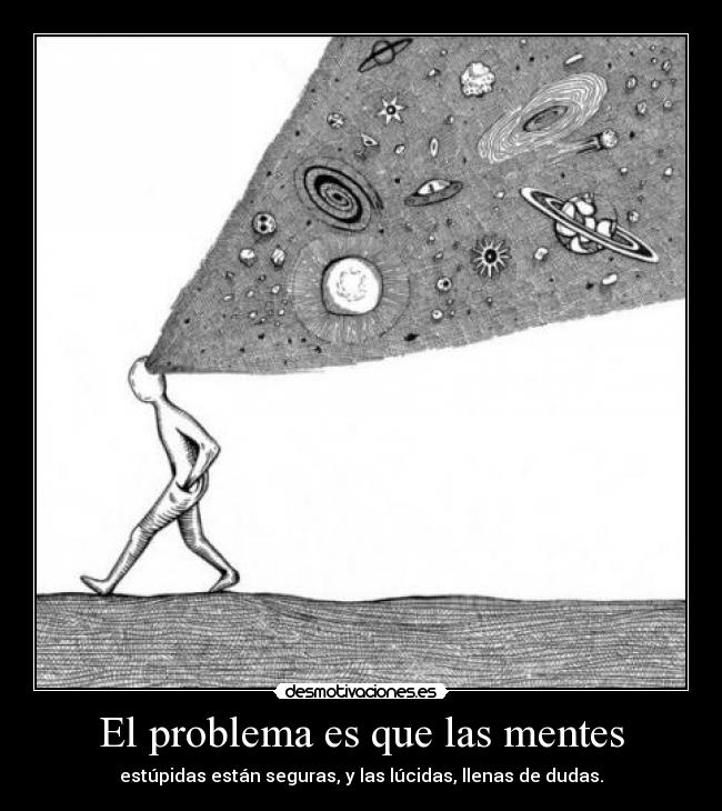 El problema es que las mentes - 