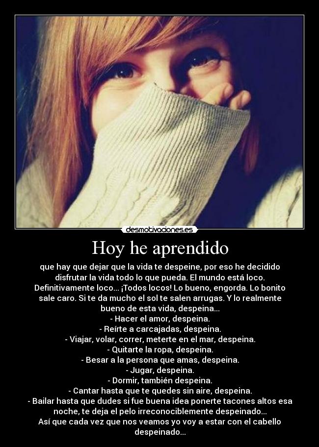 carteles hoy aprendido desmotivaciones