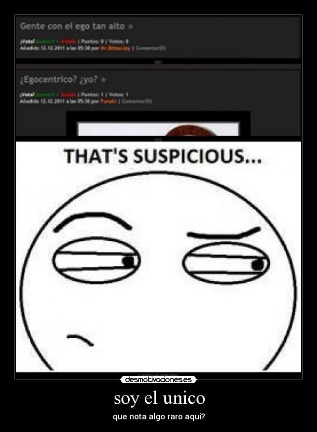 soy el unico - que nota algo raro aqui?