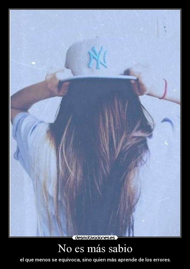 No es más sabio - 