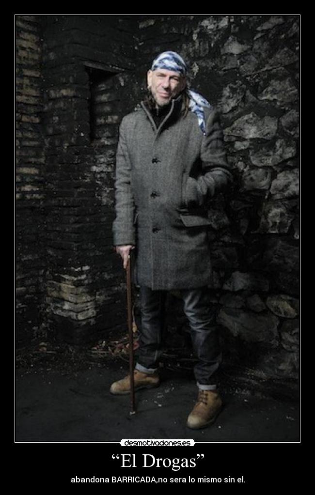 “El Drogas” - abandona BARRICADA,no sera lo mismo sin el.