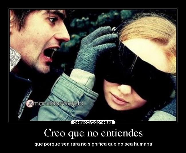 Creo que no entiendes - 