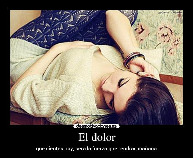 El dolor -