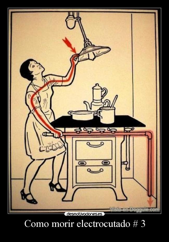 Como morir electrocutado # 3 -