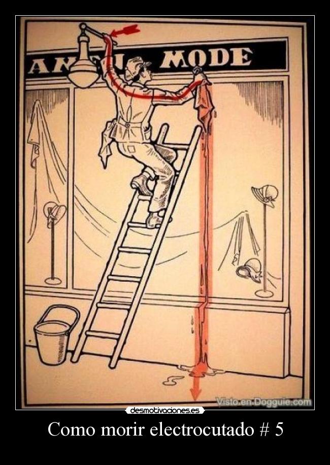 Como morir electrocutado # 5 - 