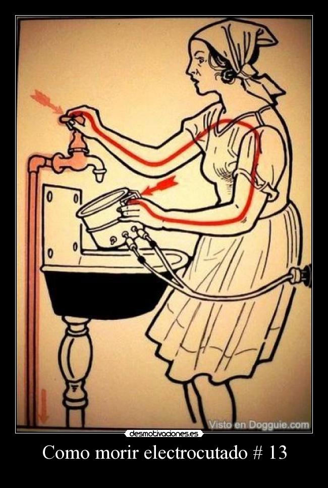 Como morir electrocutado # 13 - 