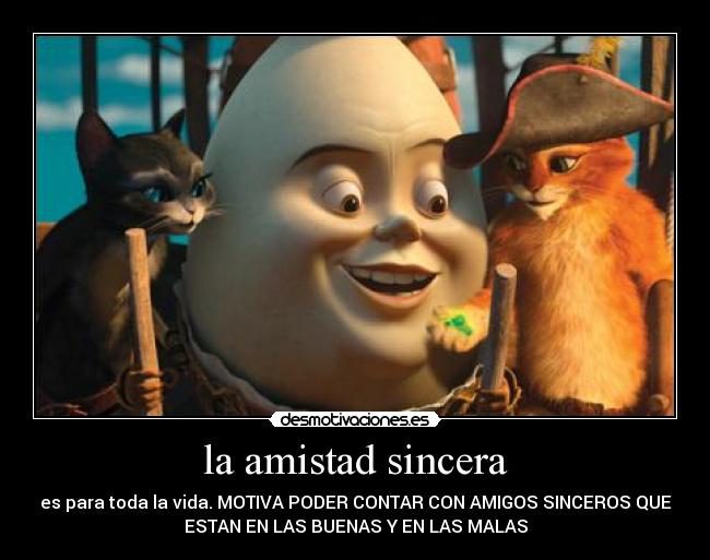 la amistad sincera - 