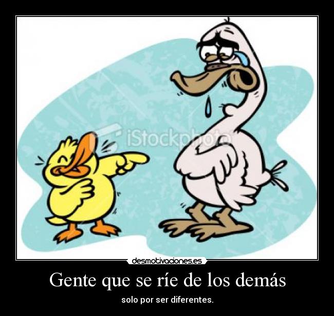 Gente que se ríe de los demás -