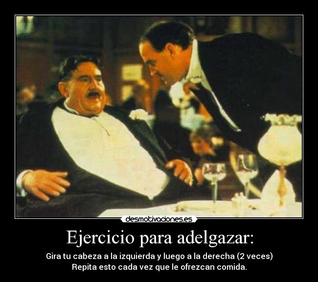 Ejercicio para adelgazar: -