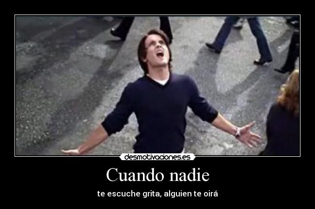 Cuando nadie - 