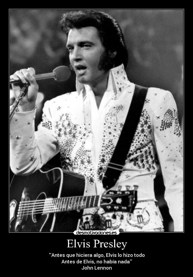 carteles john lennon elvis presley rock and roll desmotivaciones