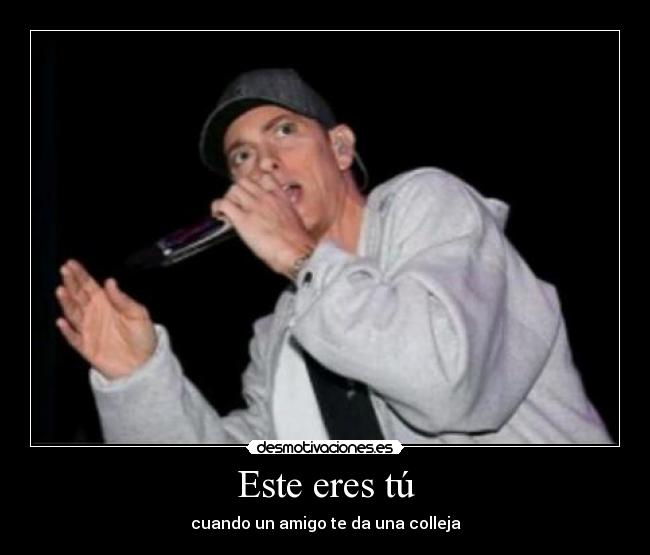 Este eres tú - cuando un amigo te da una colleja