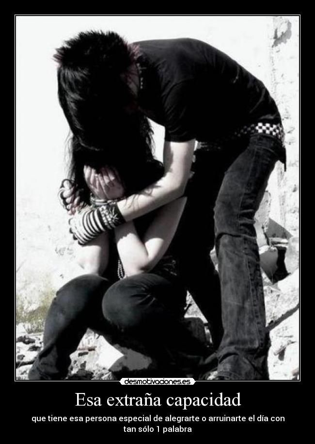 Esa extraña capacidad -