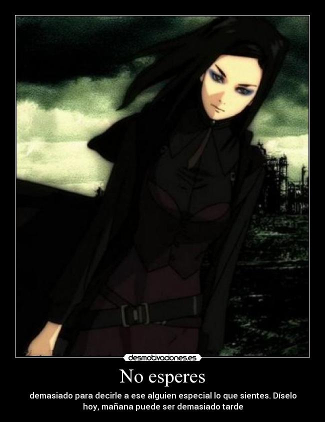 No esperes -