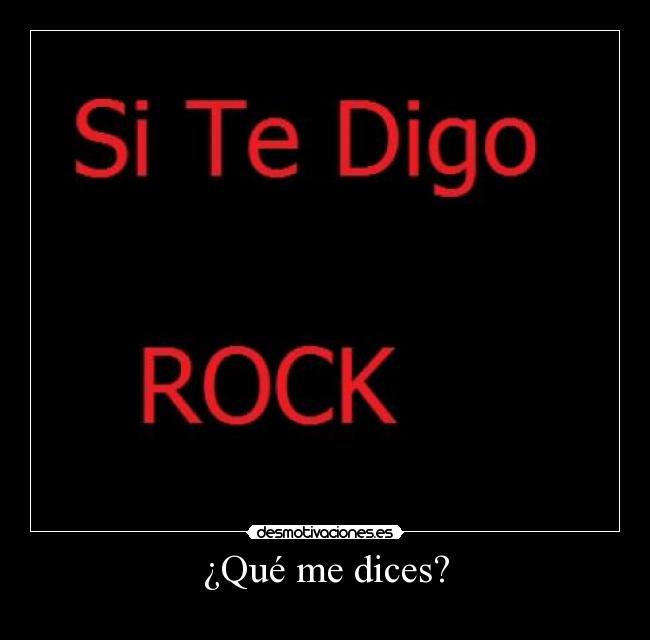 ¿Qué me dices? - 