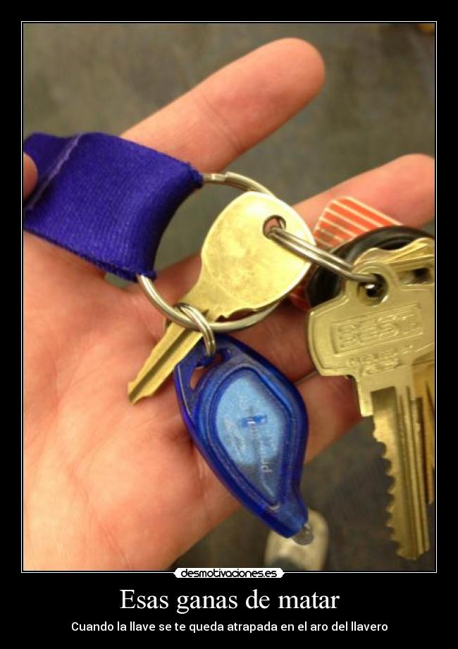 Esas ganas de matar - 
