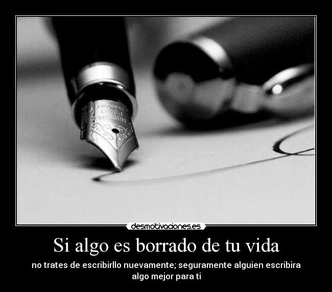 carteles vida escribir desmotivaciones