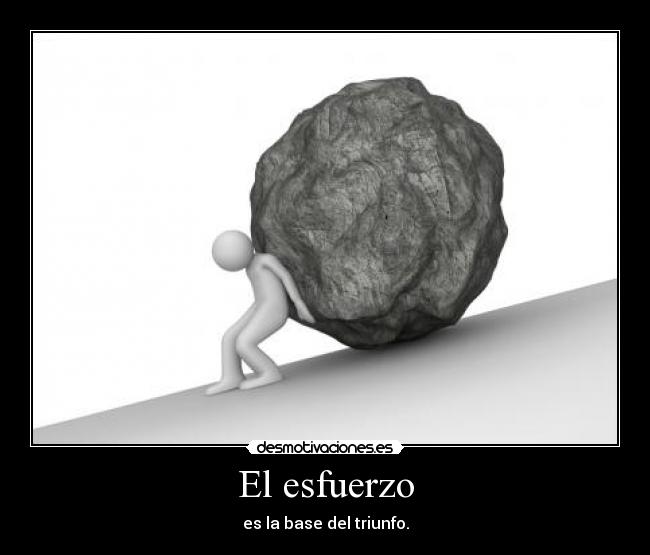 El esfuerzo -