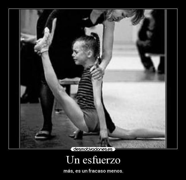 Un esfuerzo - 
