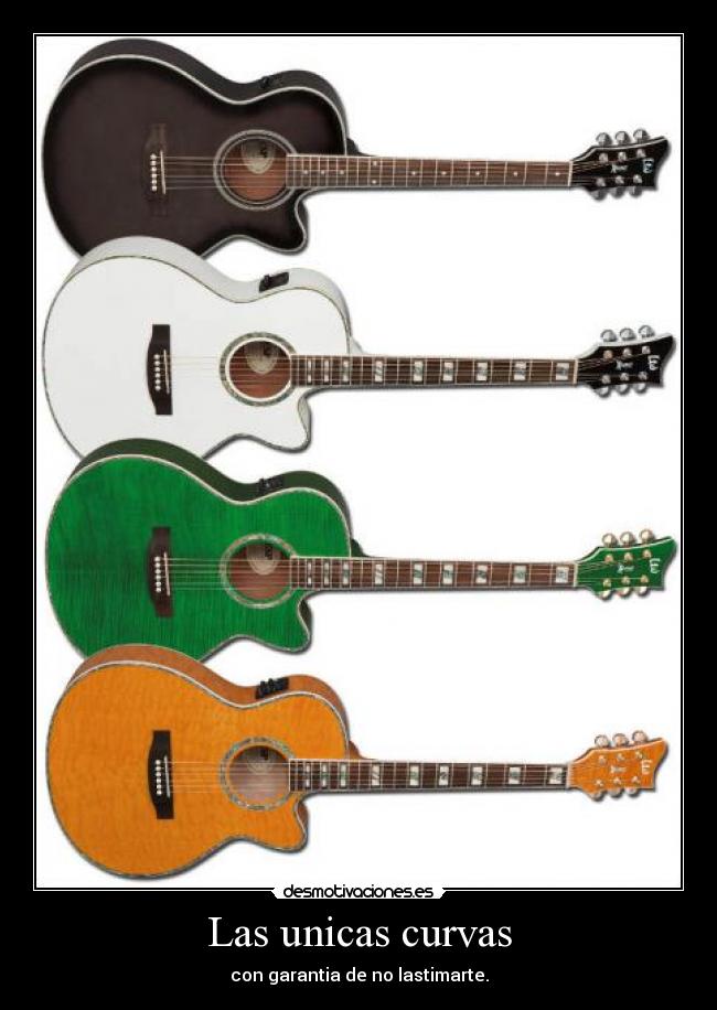 Las unicas curvas - con garantia de no lastimarte.