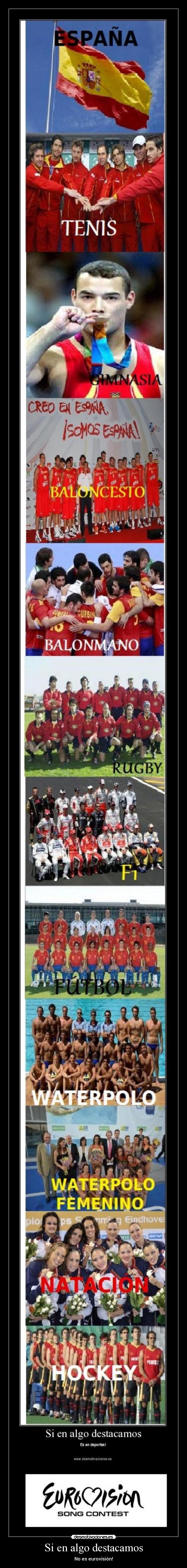 Si en algo destacamos - No es eurovisión!