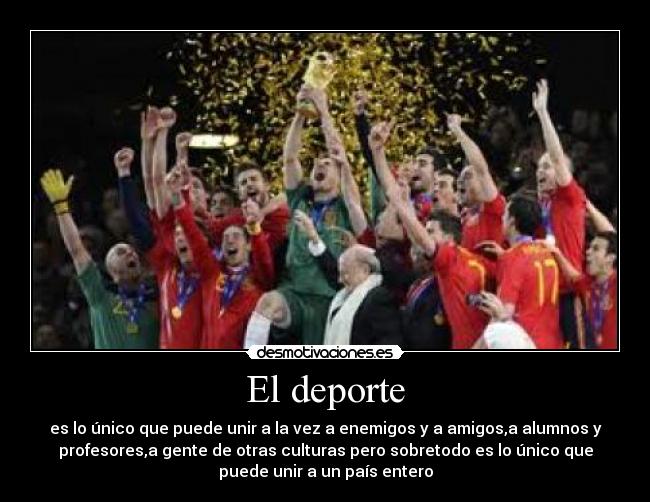 El deporte - 
