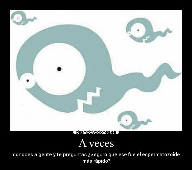 A veces -