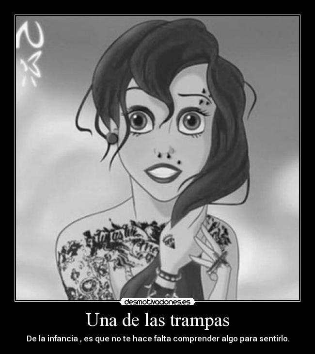 Una de las trampas -