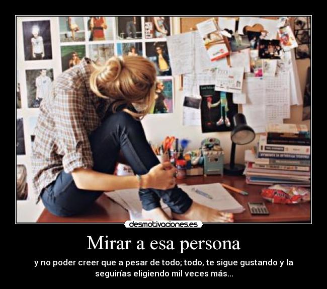 Mirar a esa persona - 