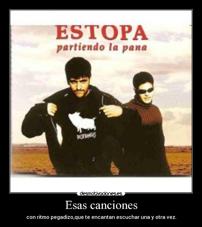 Esas canciones -