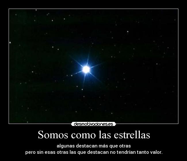 Somos como las estrellas - 