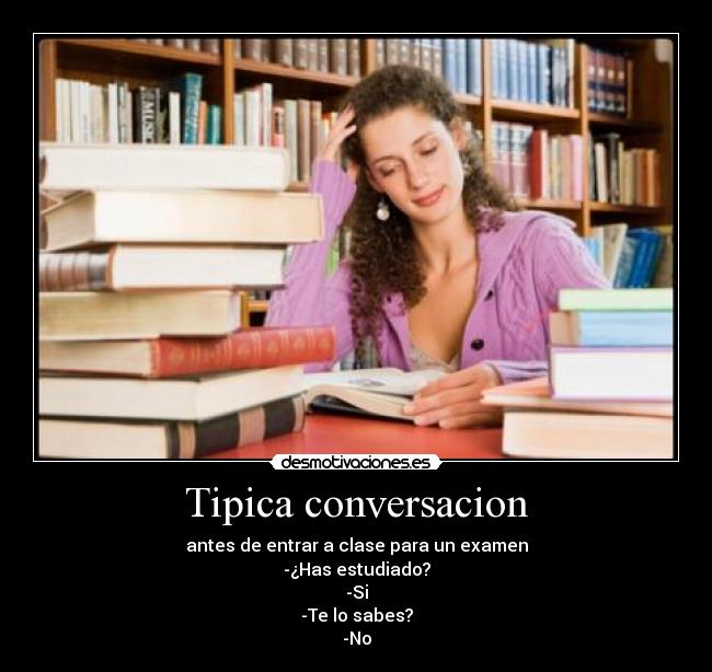 Tipica conversacion -