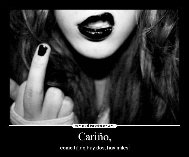 Cariño, - 