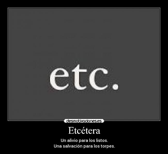 Etcétera - 