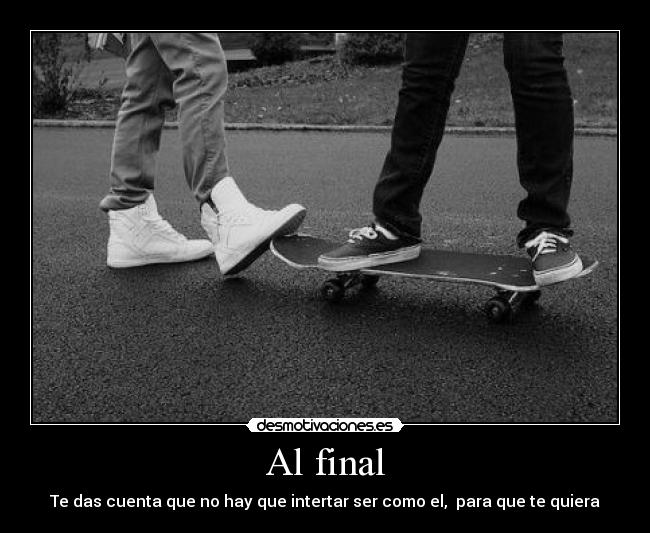 Al final -